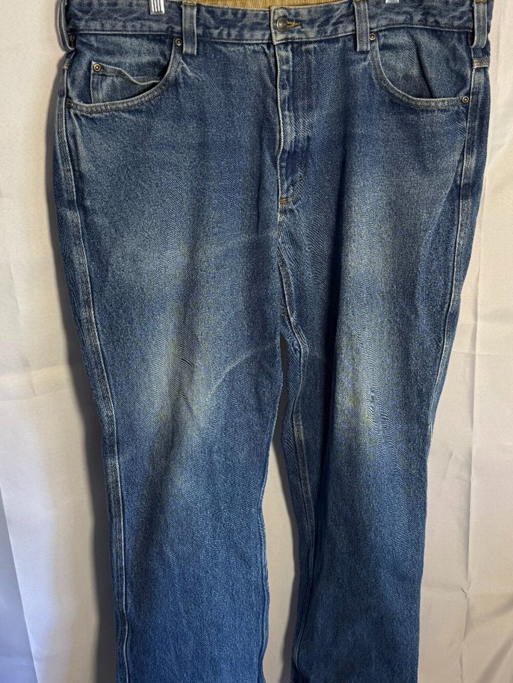 Duluth Trading Co Men’s Jeans 40x32 Blue Denim 100% Cotton Classic Fit